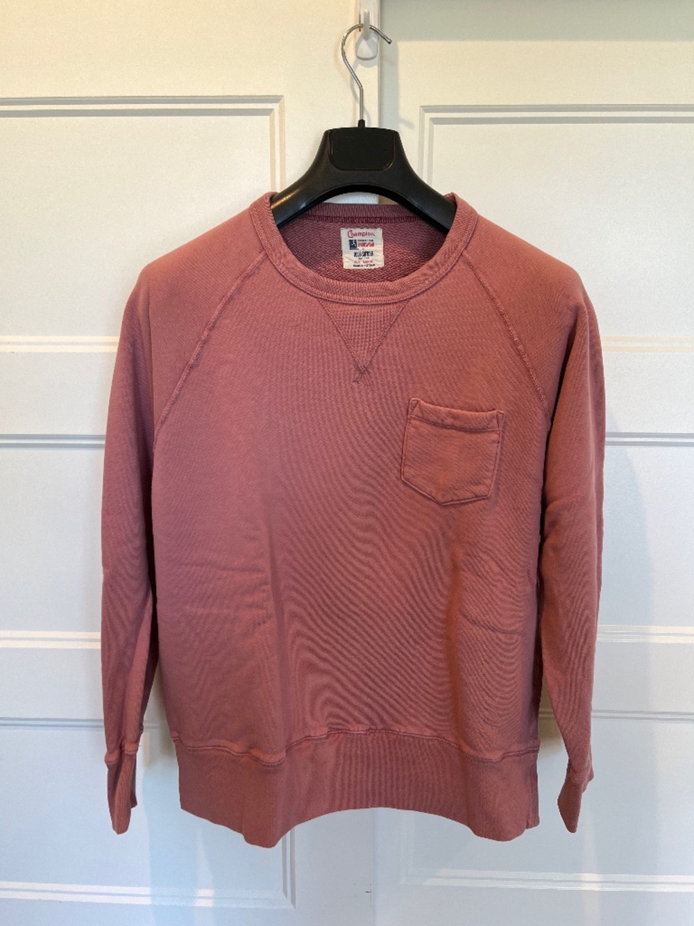 Todd Snyder x Champion Crewneck Sweatshirt with Chest Pocket